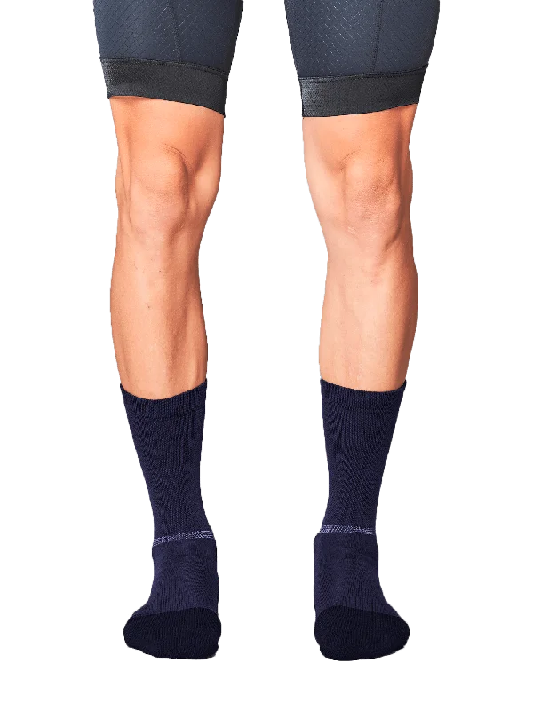 bicycle pedal strength-FINGERSCROSSED SOCKS | #MERINO* WINTER NAVY