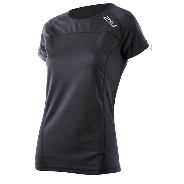 bicycle pad improvement-2XU Velocity Short Sleeve Run Top