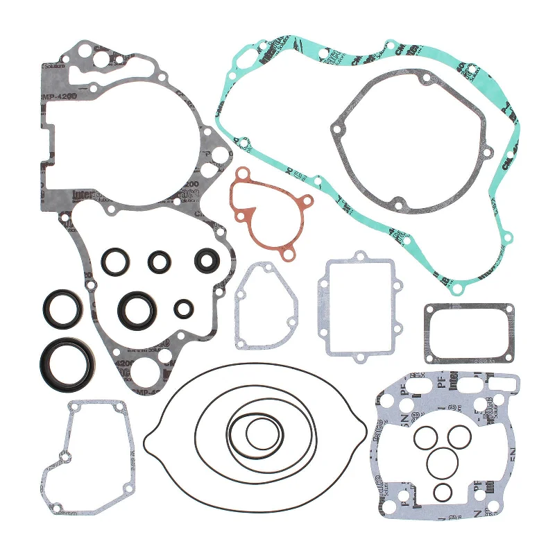 bicycle rust enhancement-VERTEX COMPLETE GASKET SET W/ OIL SEALS SUZUKI