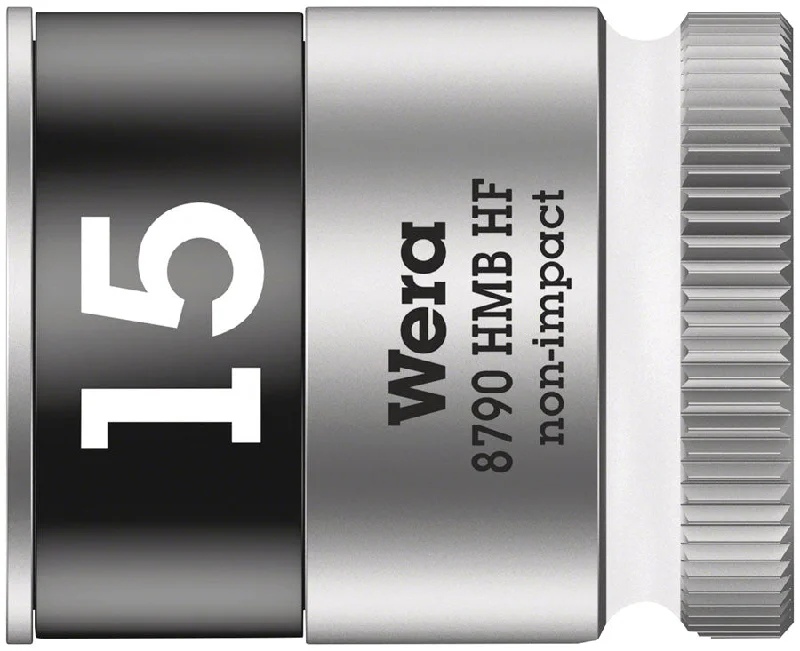 bicycle tool precision-Wera 8790 HMB HF Zyklop 3/8 Drive 15.0mm Socket with HF