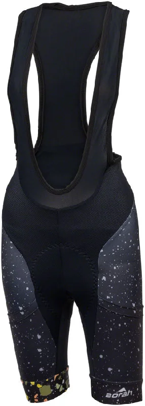 bicycle stand agility-Salsa Womens Terrazzo Aero Cargo Bib Short - 2X-Large Black