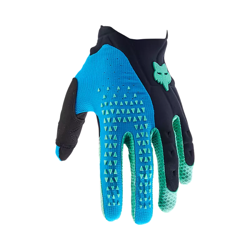 bicycle sidewall customization-FOX 2024 PAWTECTOR GLOVES - BLACK/BLUE