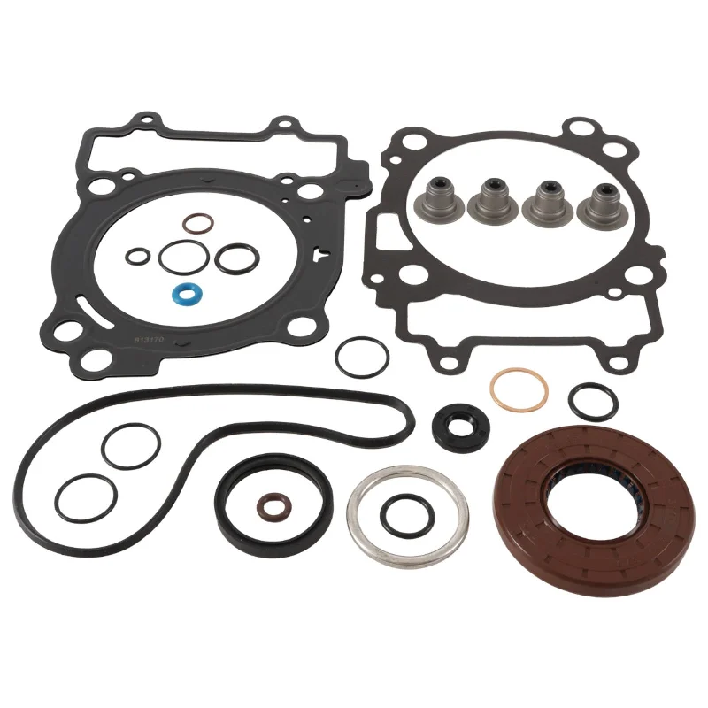 bicycle brake flexibility-VERTEX COMPLETE GASKET SET W/ OIL SEALS POLARIS