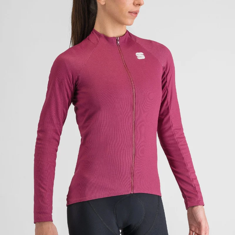 bicycle spoke rigidity-Maglia donna maniche lunghe Sportful Matchy - Viola chiaro