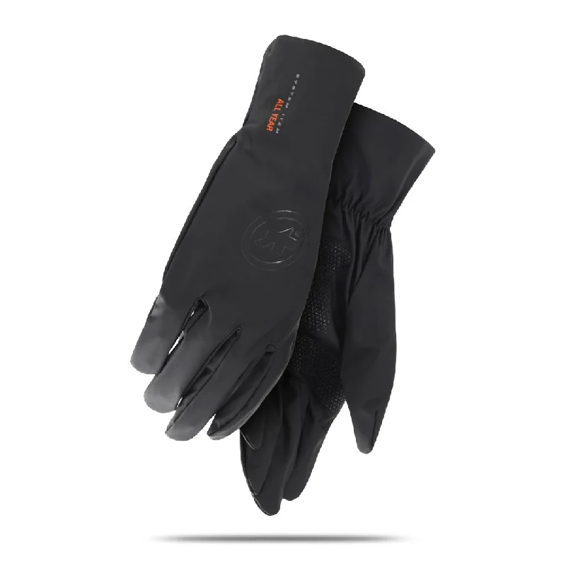 bicycle brake elasticity-Assos RSR Thermo Rain Shell Gloves