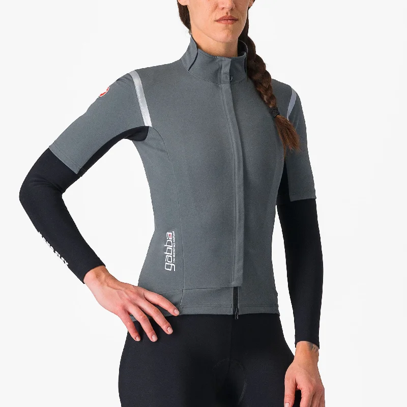 bicycle tire alignment-Maglia donna Castelli Gabba RoS 2 - Grigio