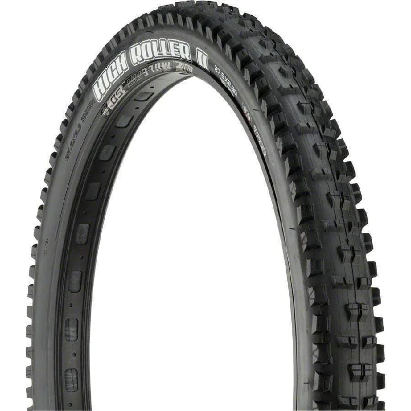 bicycle tire refinement-High Roller II Dual Compound, EXO, Flat Resist, Tubeless Mountain Bike Tire 27.5" x 2.8"