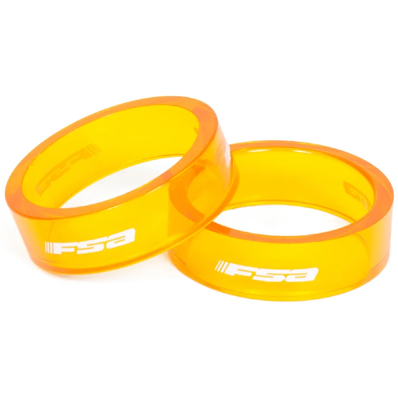 bicycle freestyle precision-Set spessori FSA 10mm - Arancio