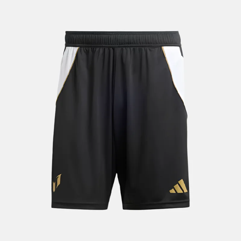 bicycle stem strength-Adidas Messi Men's Football Training Shorts -Black