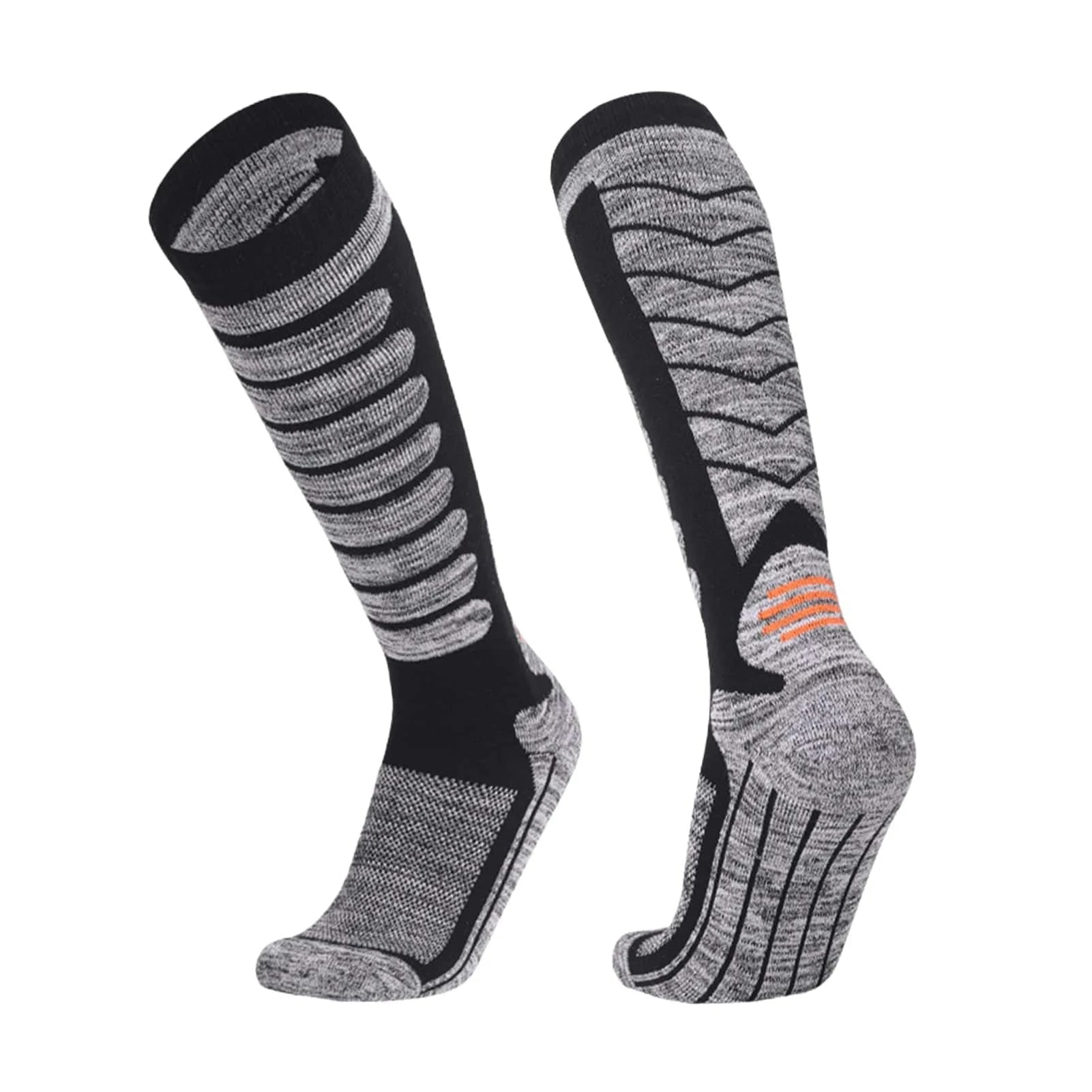 bicycle handlebar optimization-Long Tube Ski Socks Winter Sports Socks Skiing Snowboarding Thermal Knitting Socks for Hiking Climbing