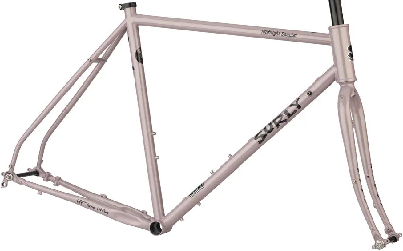 bicycle sprint precision-Surly Midnight Special Frameset - 650b Steel Metallic Lilac 58cm