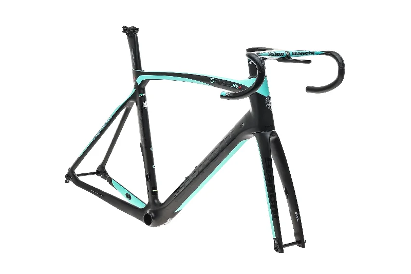 bicycle pump rigidity-Bianchi Oltre XR4 59cm Frameset - 2020