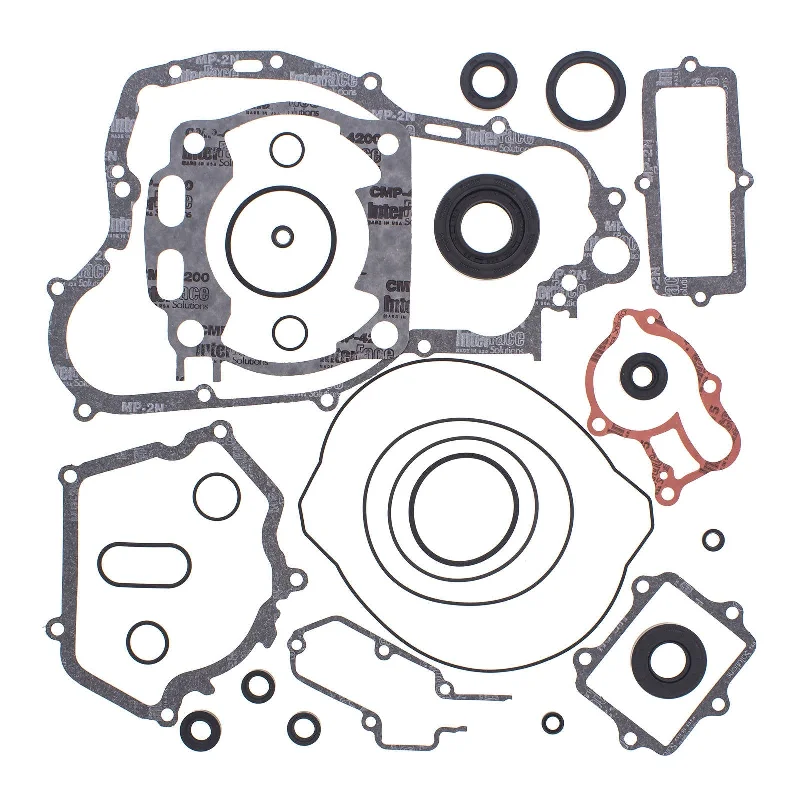 bicycle shoe responsiveness-VERTEX COMPLETE GASKET SET W/ OIL SEALS YAMAHA