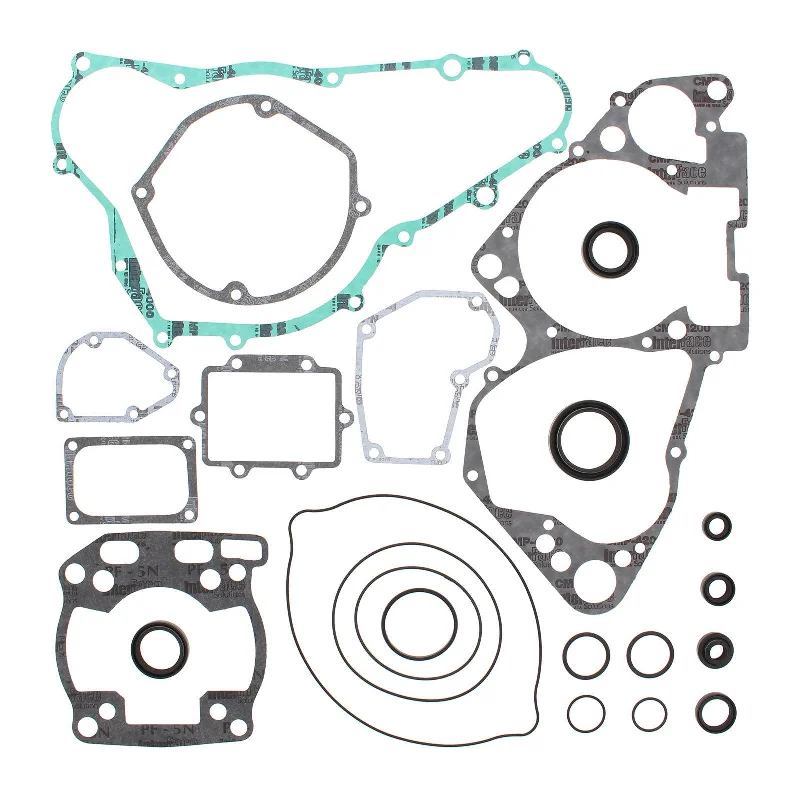 bicycle tire improvement-VERTEX COMPLETE GASKET SET W/ OIL SEALS SUZUKI