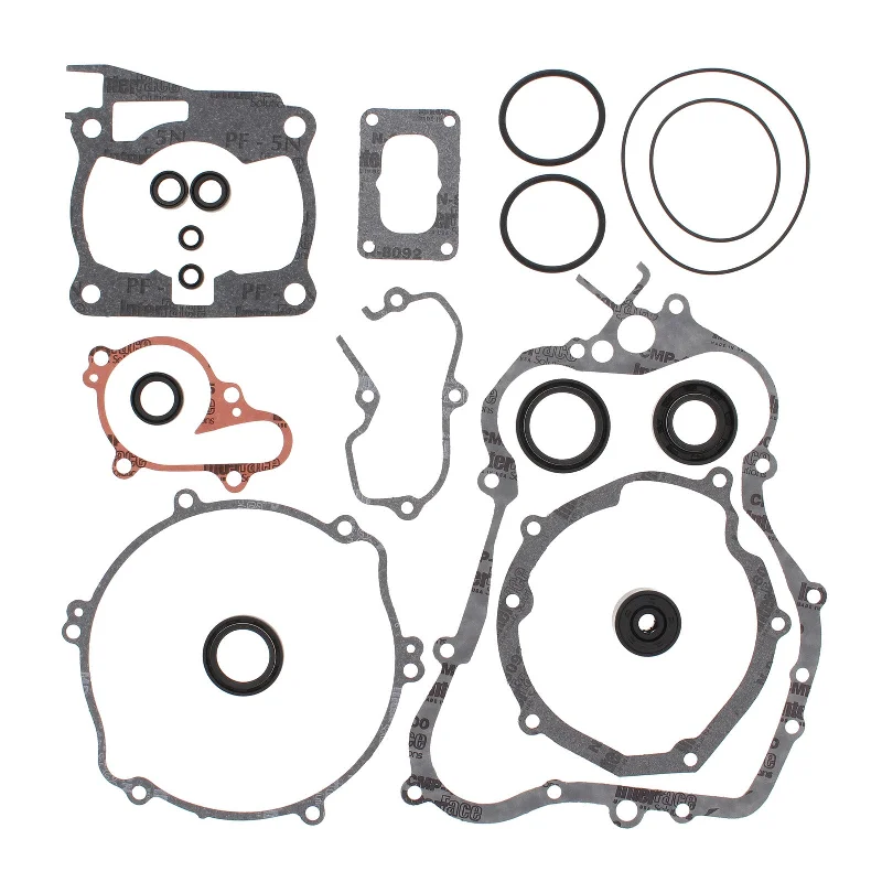 bicycle pedal versatility-VERTEX COMPLETE GASKET SET W/ OIL SEALS YAMAHA