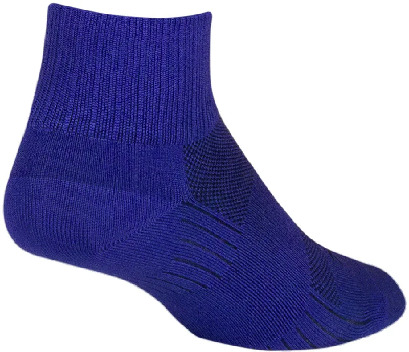 bicycle rust rigidity-SockGuy Purple Sugar SGX Socks - 2.5" Purple Small/Medium