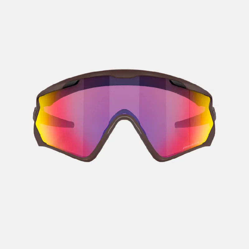 bicycle chain alignment-Oakley Wind Jacket Sunglasses Prizm Road Lenses Matte Grenache Frame