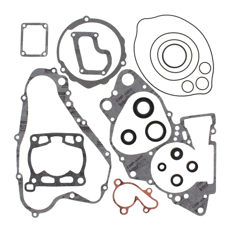 bicycle tool calibration-VERTEX COMPLETE GASKET SET W/ OIL SEALS SUZUKI