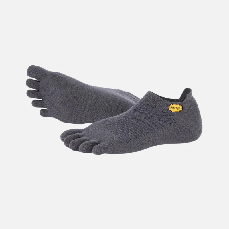 bicycle rust refinement-Vibram 5Toe Sock No Show (1pair)(Dark Grey)