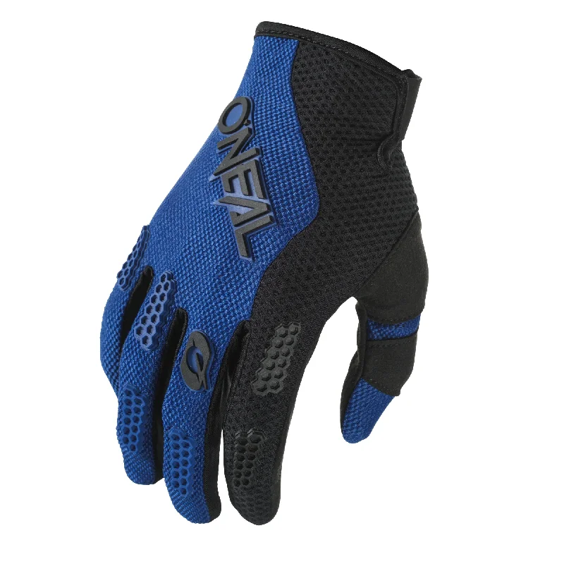 bicycle pedal precision-ONEAL 2024 YOUTH ELEMENT RACEWEAR GLOVES - BLACK/BLUE