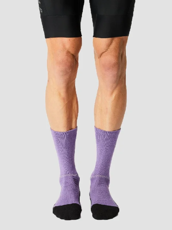 bicycle pump precision-FINGERSCROSSED SOCKS | #MERINO WINTER PURPLE