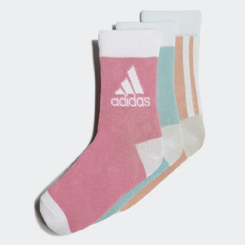 bicycle frame adaptability-Adidas Ankle Socks  Kids 3 Pairs -Mint Ton/Ambient Blush/Rose Tone/White