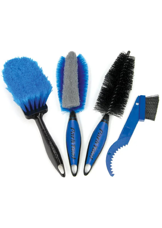 bicycle lever personalization-Park Tool BCB-4.2 Cleaning Brush Set