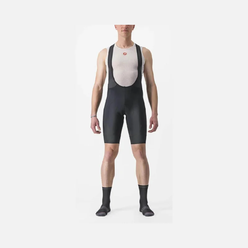 bicycle gear stability-Castelli Entrata 2 Men's Cycling Bibshort -Black