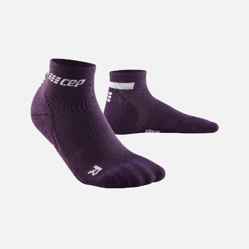 bicycle pump responsiveness-Cep The Run 4.0 Low Cut Women's Socks -Violet