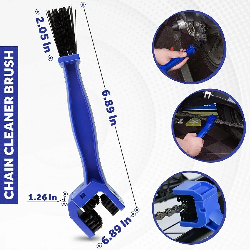 bicycle frame durability-Motorcycle Chain Brush Bicycle Cleaning Brush Cleaning Electric Vehicle Tools Brush Chain Brush Flywheel Brush Washer