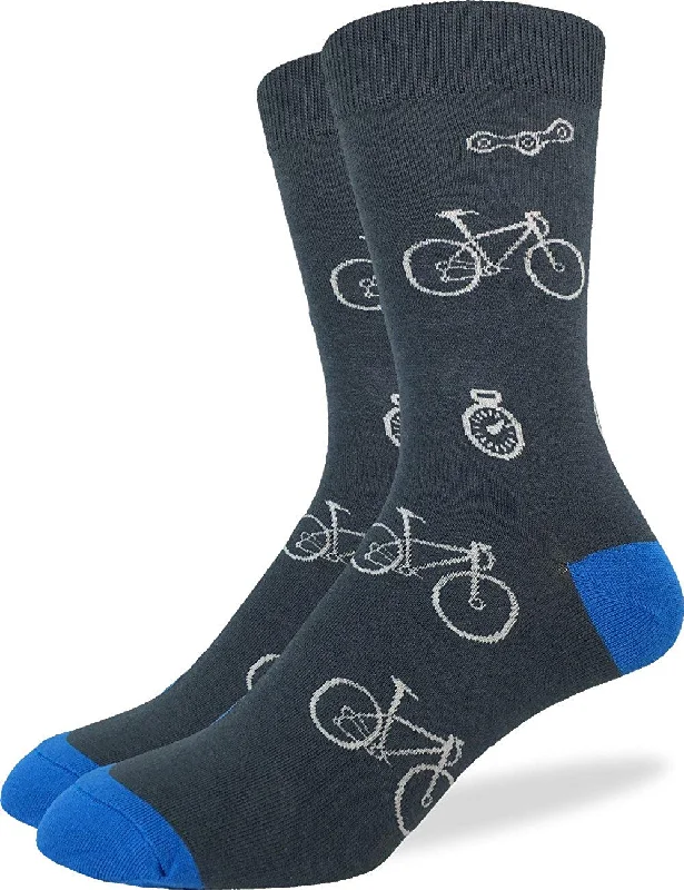 bicycle stand balance-Good Luck Men's Bicycle Crew Socks