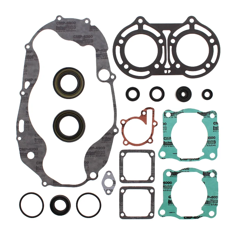 bicycle club precision-VERTEX COMPLETE GASKET SET W/ OIL SEALS YAMAHA