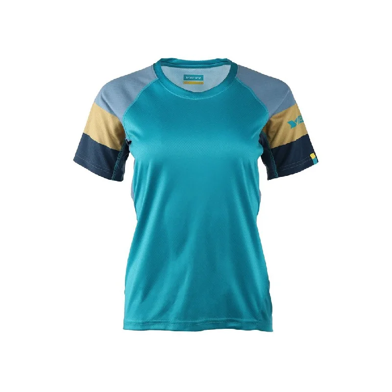 bicycle paint rigidity-Yeti Crest Short Sleeve Jersey Womens