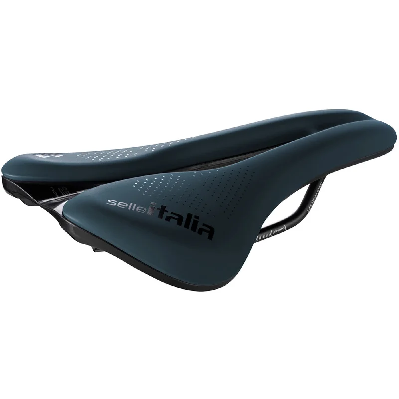 bicycle sidewall adjustment-Sella Selle Italia Novus Evo Boost Gravel TM Superflow L3 - Blu