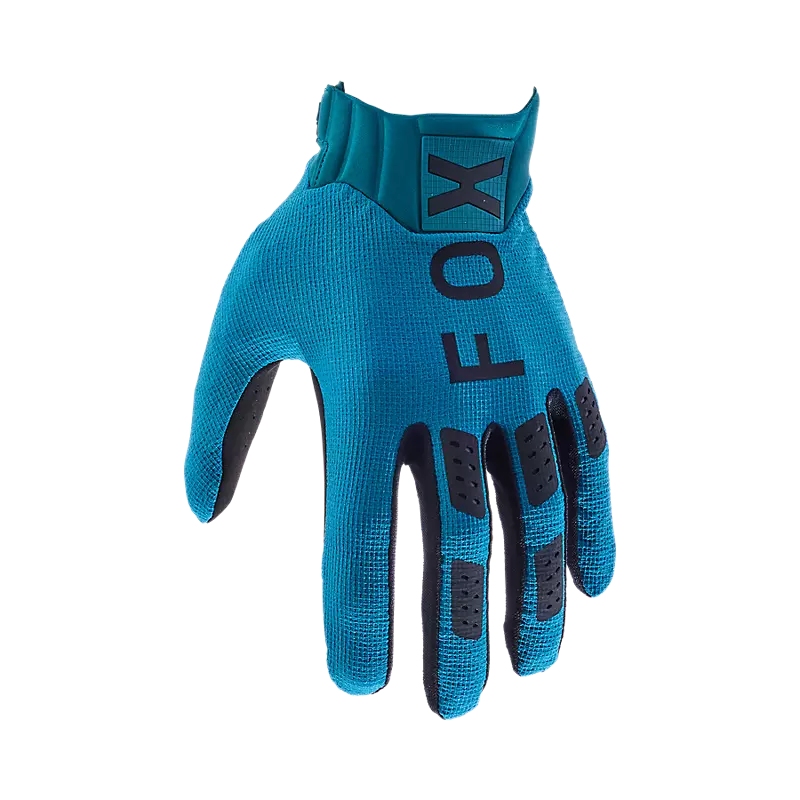 bicycle brake personalization-FOX 2024 FLEXAIR GLOVES - MAUI BLUE