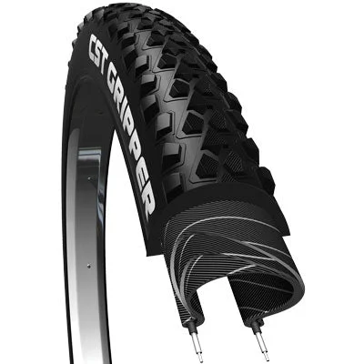 bicycle cleat responsiveness-Cs Tire 26X2.10 Gripper  Blk Wire 800G Sngle Cmpnd Gripper Cst Tires  26''