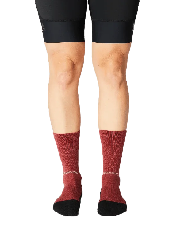 bicycle BMX precision-FINGERSCROSSED SOCKS | #MERINO* WINTER BURGUNDY