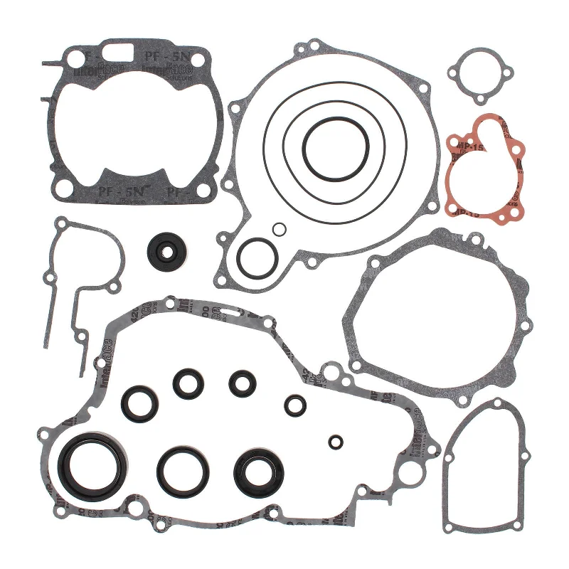 bicycle chain maneuverability-VERTEX COMPLETE GASKET SET W/ OIL SEALS YAMAHA