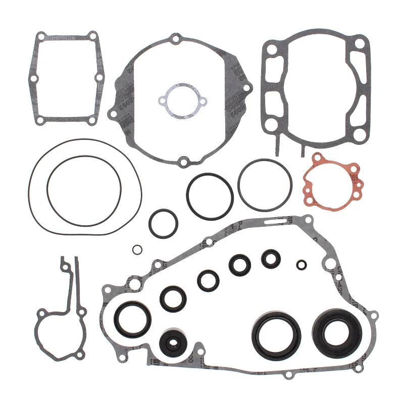 bicycle valve adaptability-VERTEX COMPLETE GASKET SET W/ OIL SEALS YAMAHA