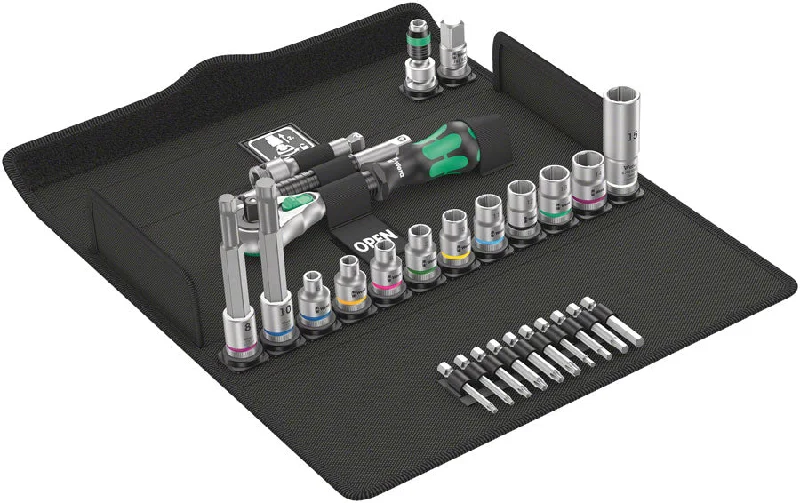 bicycle sidewall balance-Wera Bicycle Set 7 - Zyklop Speed Ratchet Bits and Socket Set