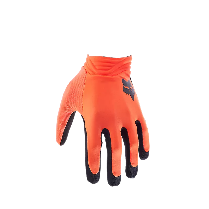 bicycle paint enhancement-FOX 2025 AIRLINE GLOVES - FLO ORANGE