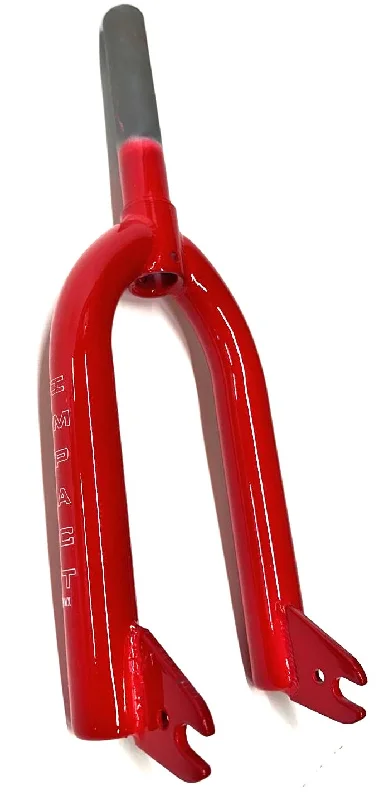 bicycle pad alignment-Framed Impact 16" BMX Steel Red Bike 1 1/8 Threadless Fork 3/8 Axle New