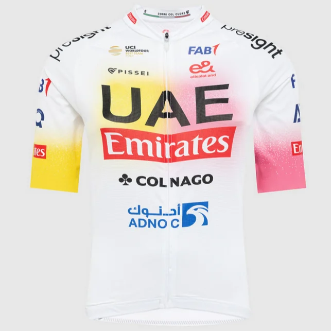 bicycle sidewall enhancement-Maglia Pissei Team UAE 2024 - Giro e Tour