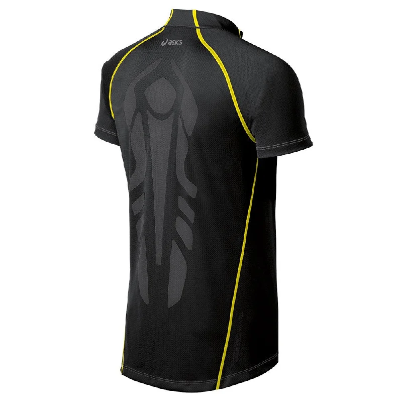 bicycle pad upgrade-Asics Speed Short Sleeve 1/2 Zipp Top