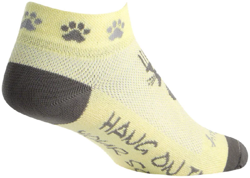 bicycle pump adjustment-SockGuy Classic Scratch Socks - 1" Yellow/Gray Womens Small/Medium